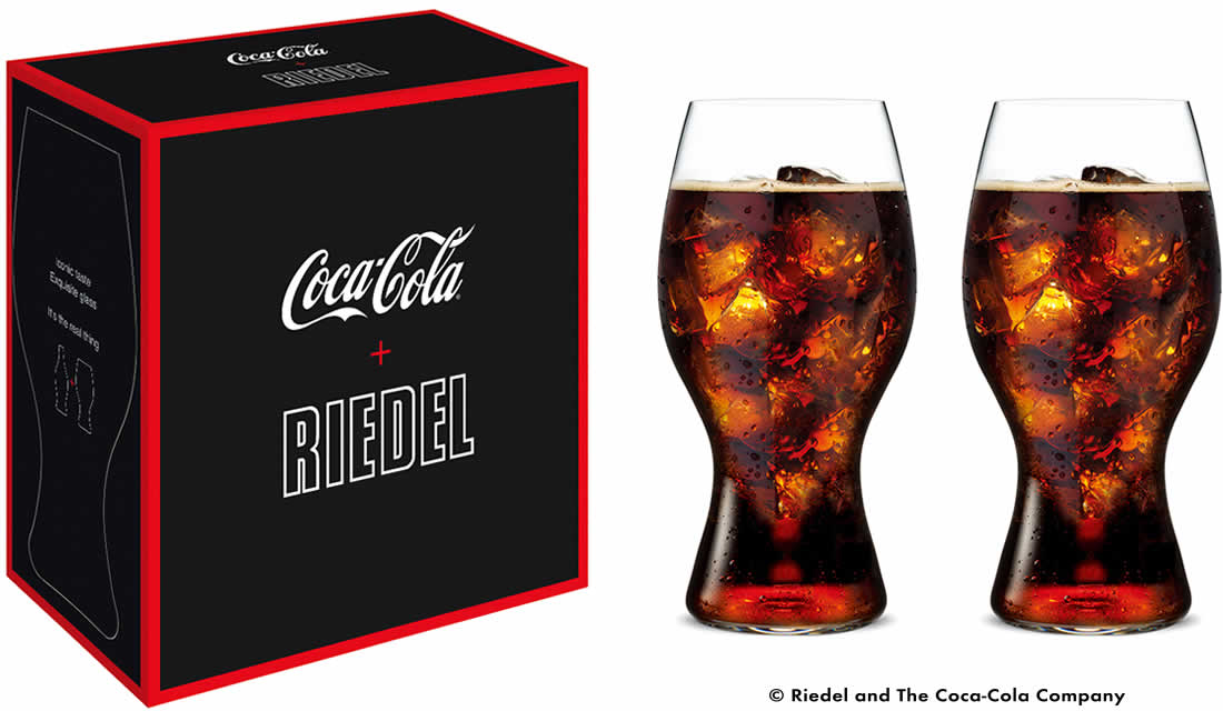 コカ·コーラ ＋ リーデルグラス（２個入）