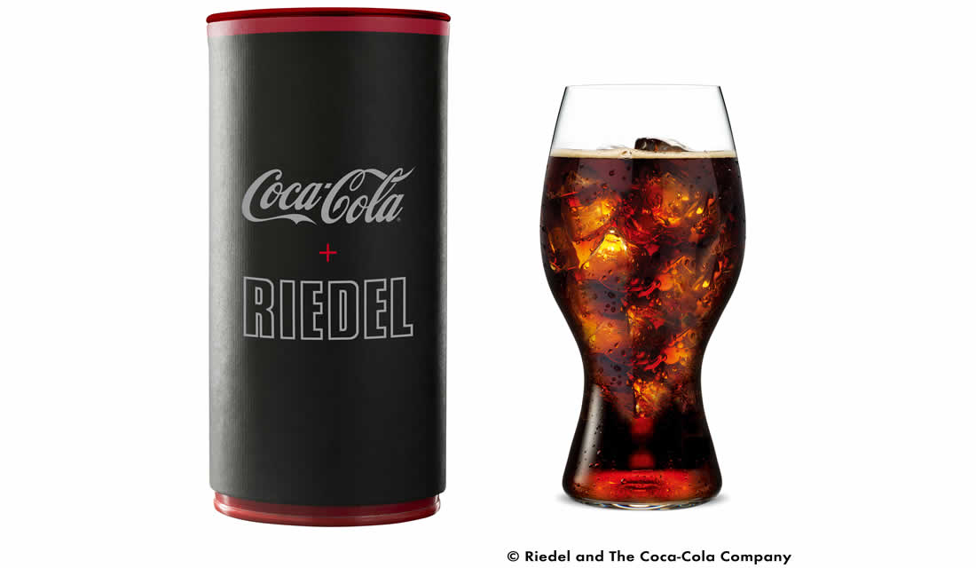 コカ·コーラ ＋ リーデルグラス（チューブ缶入）